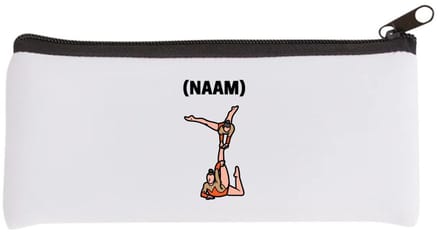 Akyol - acrobatiek met eigen naam Etui - Sport - turnster - acro - 20 bij 9 cm