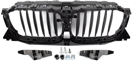Voorbumper Grille Hitra - Voor BMW X3 G01/X4 G02 (2018-2020) - Auto accessoires
