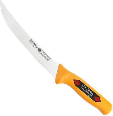 Eikaso Solingen Vleesmes 18 cm – Semi-Flexibel Lemmet – Geel Handvat