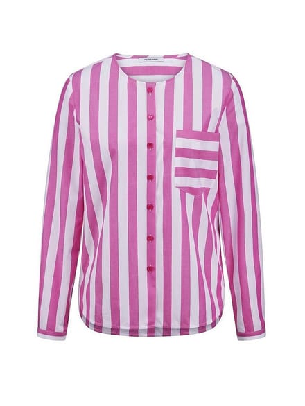 Lange blouse Van Peter Hahn pink