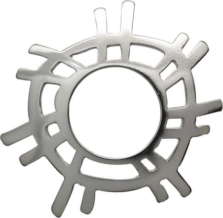 AuBor ®. Broche. Zilver. De zon.