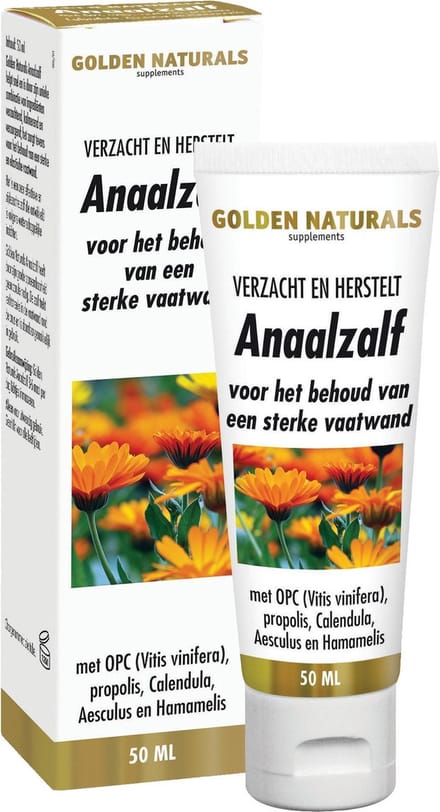 Golden Naturals Anaalzalf (50 milliliter)