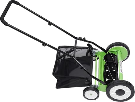 Handgrasmaaier Kooimaaier - Gazonmaaier Duwmaaier - Net Gazon Onderhoud - 9-traps Maaihoogte - 40cm Maaibreedte - Groen