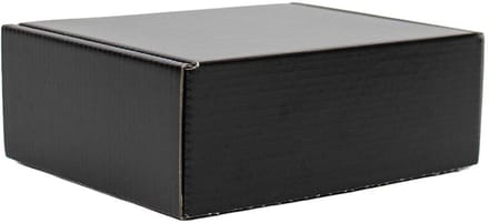 25x postdozen Zwart 160x130x90mm