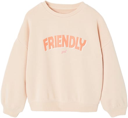 Vertbaudet Sweater voor meisjes met positieve boodschap