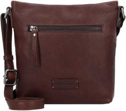 Jack Kinsky Montreal Schoudertas Leer 19 cm - Dames - mokka