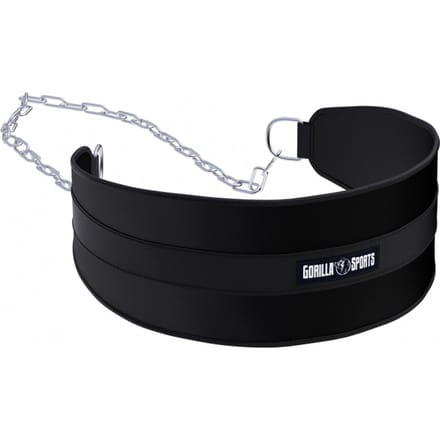 Gorilla Sports Dip Gordel - Dip Belt - Belastbaar tot 100 kg