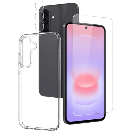 Northjo Samsung Galaxy A27 All-in-One Protection Pack Transparant
