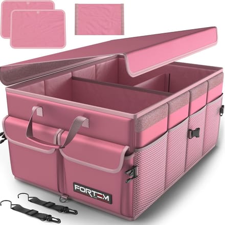 Auto Kofferbak Organizer met Koeler - Opvouwbare Organizer met Compartimenten en Antislip Bodem