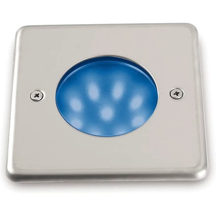 Spot Inbouw Wand/Vloer LED Cristher lighting Nat Square IP68 SMD Azul CRI80