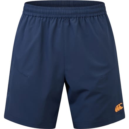 Canterbury Heren Geweven Shorts (Marine/Oranje)