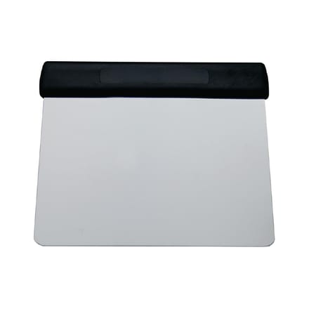 Schneider Deegschraper / Deegsteker met flexibel blad - 120 x 110 mm - RVS