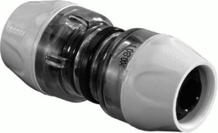 Uponor RTM Rechte Koppeling Ø 20x20mm - Steekkoppeling zonder Perstang (PPSU) - 1048542