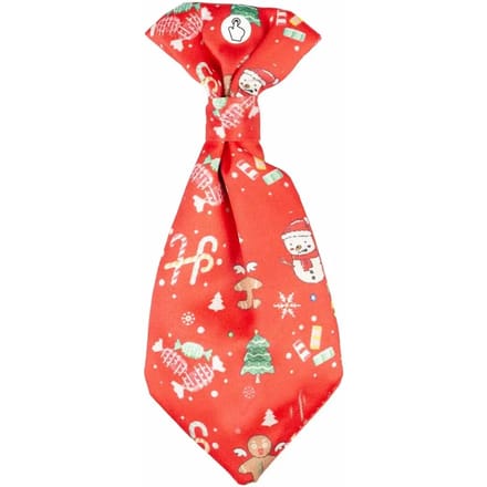 Halsbandaccessoire voor honden, led-flitsstrikje Duvoplus X-Mas