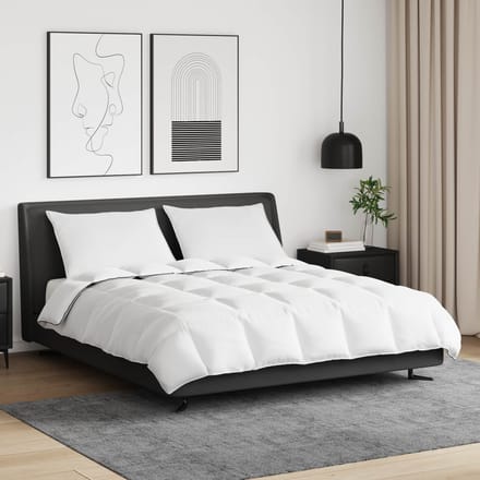 vidaXL - Winter - Duvet - met - kussen - 3 - st - Wit - Donsveer