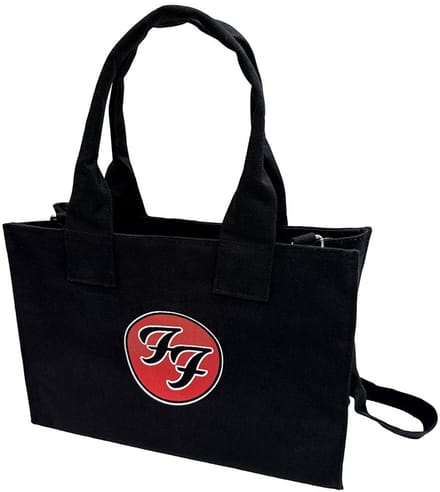 Foo Fighters - FF Logo Schoudertas/Shopper - Zwart