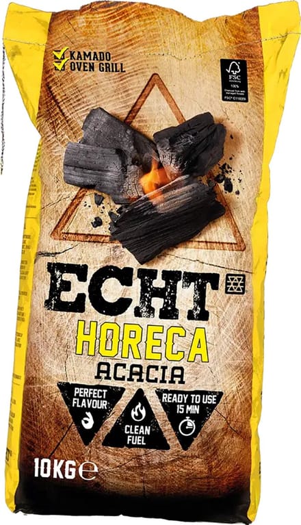 ECHT Horeca Acacia Houtskool 10kg