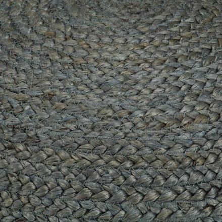 vidaXL - Poef - handgemaakt - 45x30 - cm - jute - olijfgroen