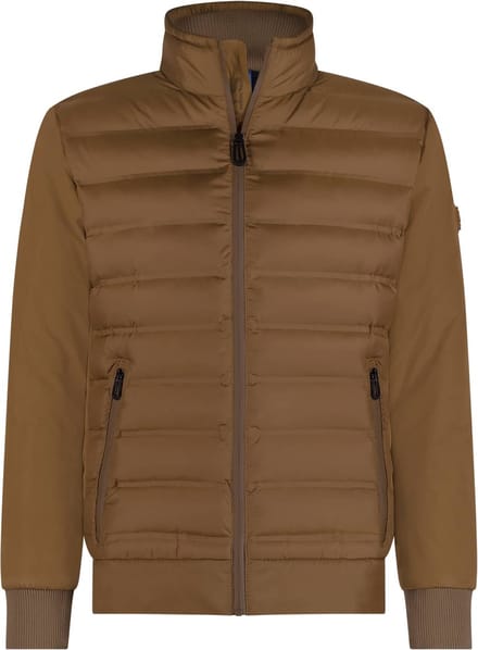 State Of Art Jas Puffed Bruin - Maat 3XL - Heren - Tussenjas