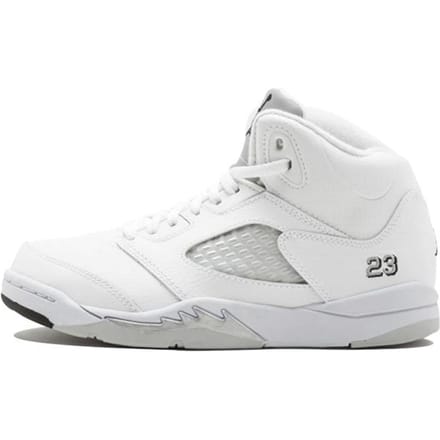 Jordan 5 Retro Metallic White 2015 PS 440889-130 33 gray