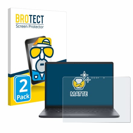 BROTECT - Screenprotector voor Dell Pro 13 Premium - Folie Beschermfolie matte 2 Stuks
