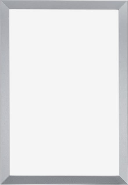 Fotolijst 30x45 cm - MDF - Zilver Glans - Cork