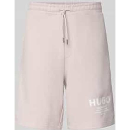 Loose fit sweatshorts van puur katoen model 'Nomario'