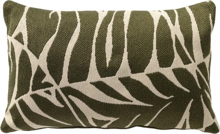 Dutch Decor EDEN - buitenkussen 30x50 cm - waterafstotend en uv-bestendig - Mayfly - groen