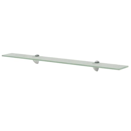 vidaXL - Zwevend - schap - 80x20 - cm - 8 - mm - glas