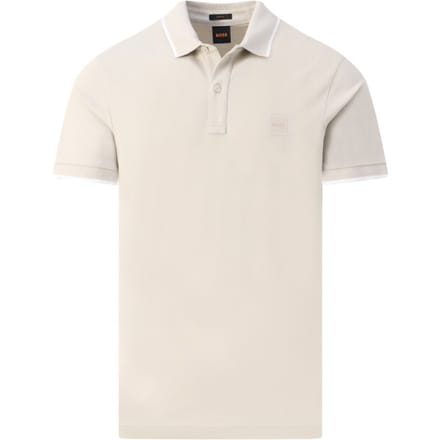 T-shirt BOSS Slim Fit Passertip Polo Shirt Open Grey