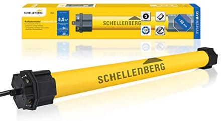 Rolluikmotor Maxi Standard 20 Nm voor 60 mm as - Complete set met wandlagers