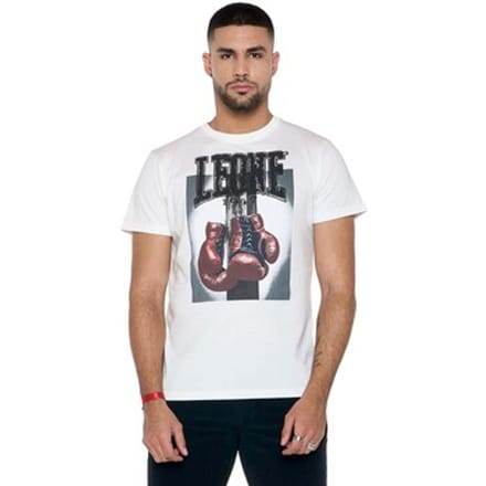T-shirt Korte Mouw Leone 1947 Man Short Sleeves Celebrated