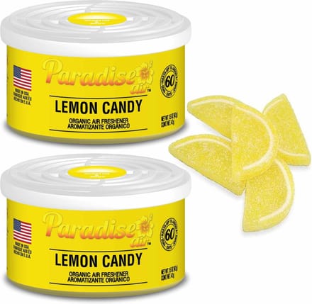 Paradise Air - Car Airfreshner Lemon Candy - Duo Pack
