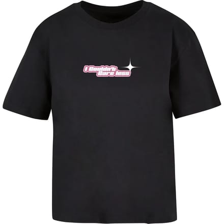 Dames-T-shirt Miss Tee Couldn't Care Less