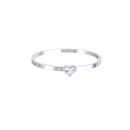 Go Dutch Label Armband (Sieraad) Hart Bangle Zilver