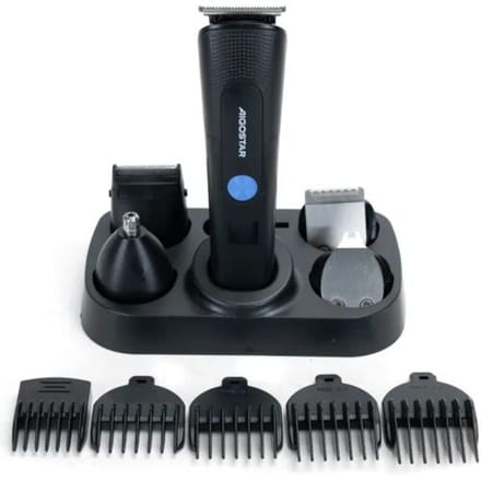 Aigostar haartrimmerset met digitaal display 5-in-1（offline）VDE/lila