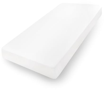 Matex Classic Serie - Jersey Laken - 110x190/120x200 cm - Wit - Met Elastiek