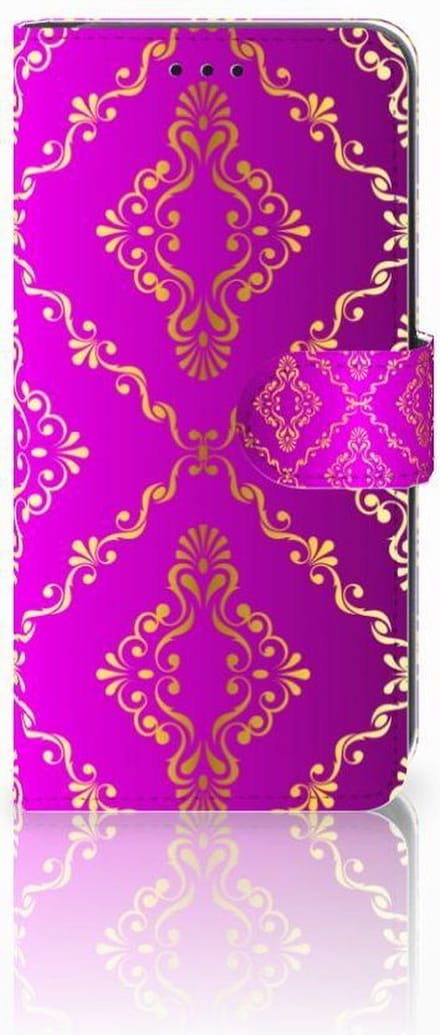 Boekhoesje voor Wallet Case Xiaomi Mi A2 Lite Barok Roze