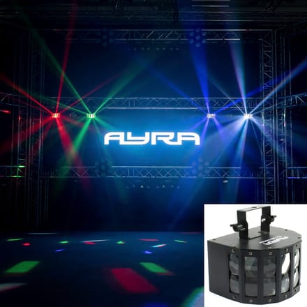 LED lichteffect - Ayra TDC 180 Derby - Multikleur