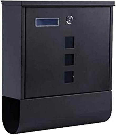 Brievenbus - Pakketbox - Veilig brieven ontvangen - Afsluitbaar - Verticaal - Modern