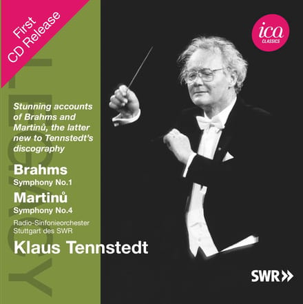 Radio-Sinfonieorchester Stuttgart Des SWR, Klaus Tennstedt - Brahms: Symphony No.1 | Martinů: Symphony No.4 (CD)