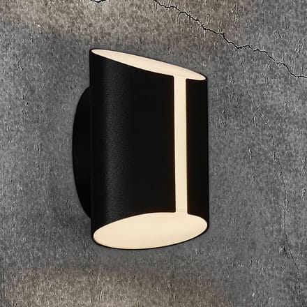 Nordlux LED buitenwandlamp Grip, CCT Smart Home, zwart