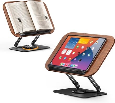 JGS ® Multifunctionele Houten Boekstandaard voor Lezen, Tablet en Laptop