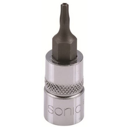 Torx-inzetstuk SONIC 1/4" met opening T6H