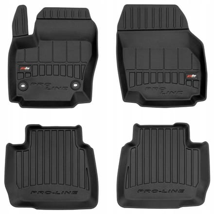 Frogum - 3D Pro-Line - Automatten Set - Geschikt voor FORD Mondeo Mk4 2012-2014 - Hoge Rand 6cm - Afstand Stoppers 31cm