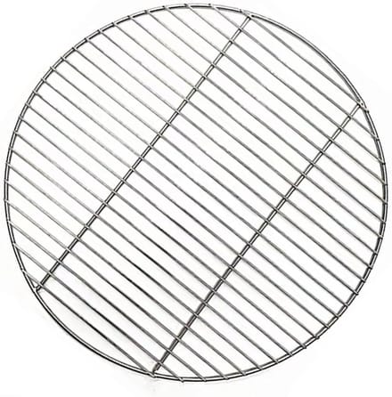 Rond roestvaststalen grillrooster BBQ net voor houtskool barbecue 30 cm