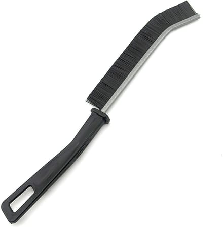 Novelty Voegenborstel – Gebogen Kop – Nylon Haren – 23,5 cm