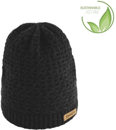 Sinner beanie - Yudama - zwart