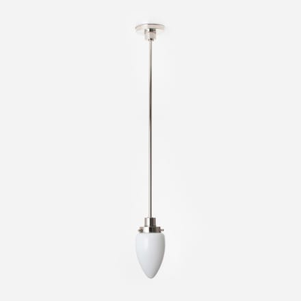 Hanglamp Menhir Small 20's Nikkel - Art Deco Trade