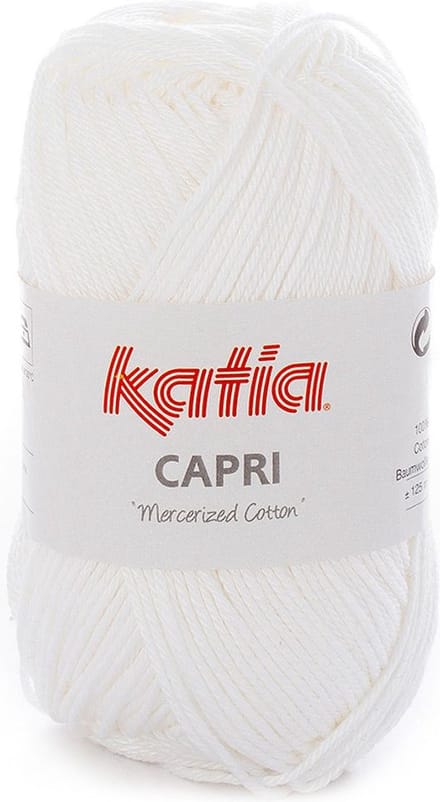 Katia Capri - 82050 wit - Katoen Garen